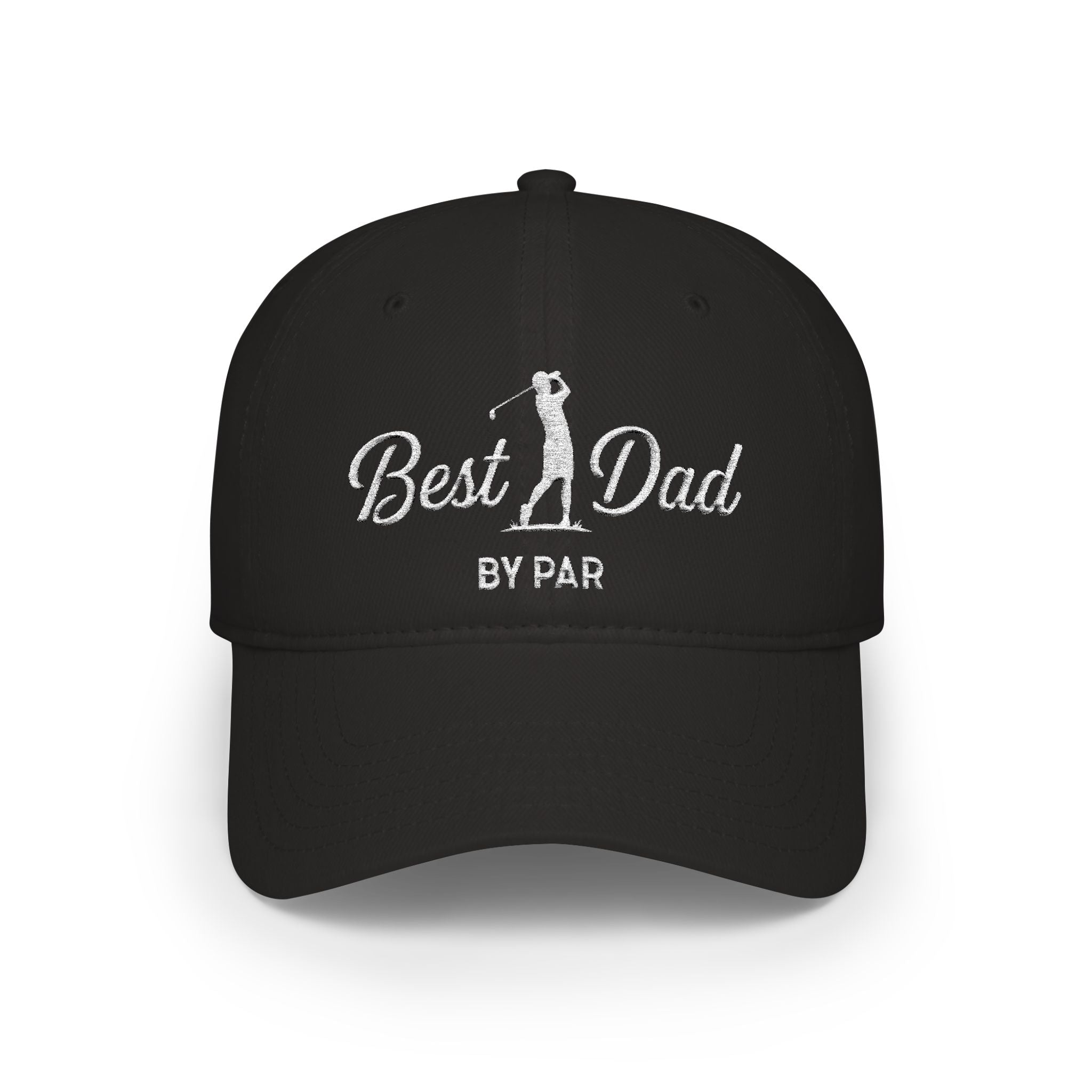 Best Dad by Par Golf Cap — Father's Day Low Profile Baseball Hat