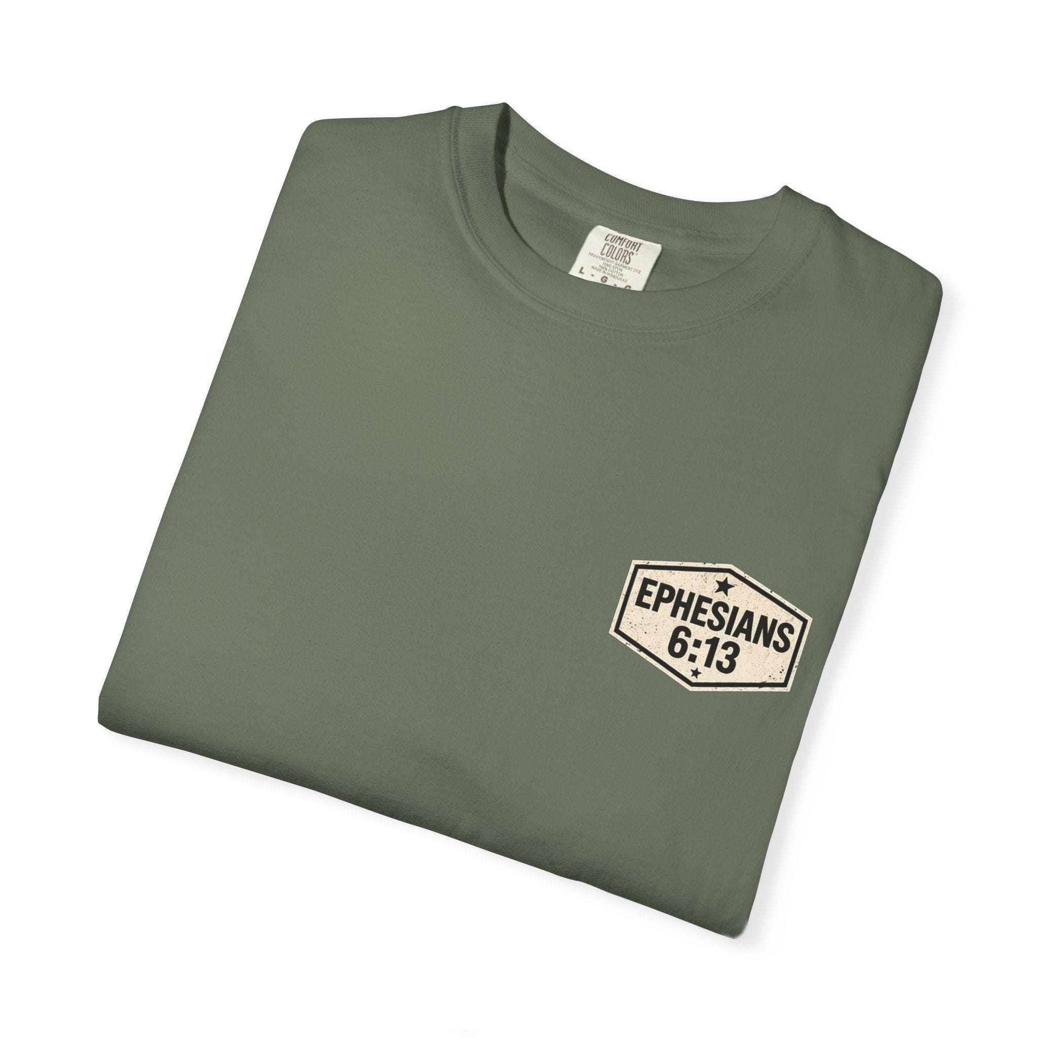 Full Armor of God T-Shirt — Ephesians 6:13 Christian Faith Tee
