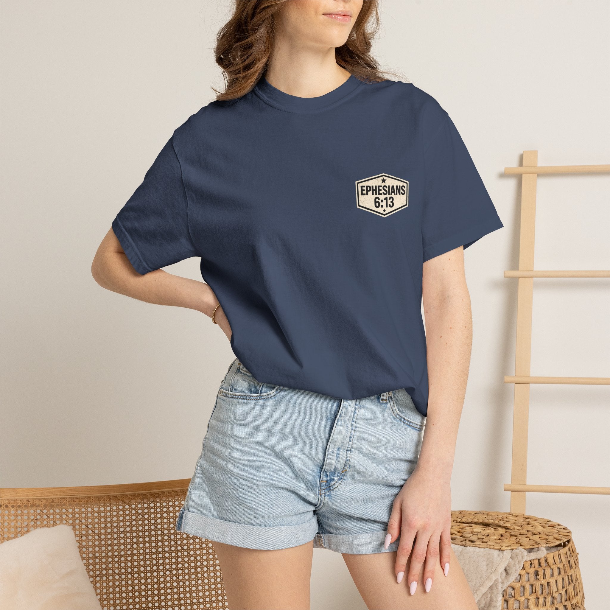Full Armor of God T-Shirt — Ephesians 6:13 Christian Faith Tee