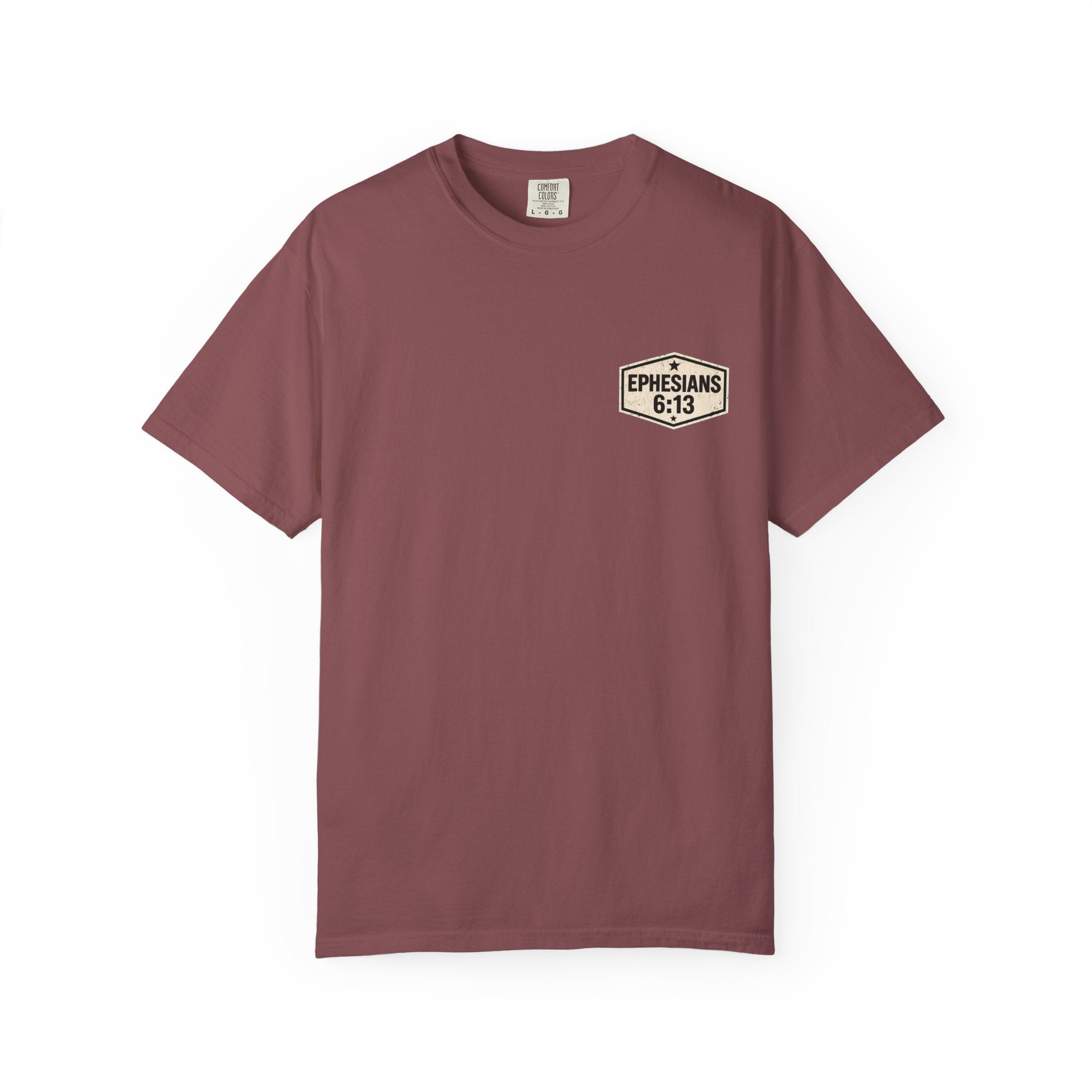 Full Armor of God T-Shirt — Ephesians 6:13 Christian Faith Tee