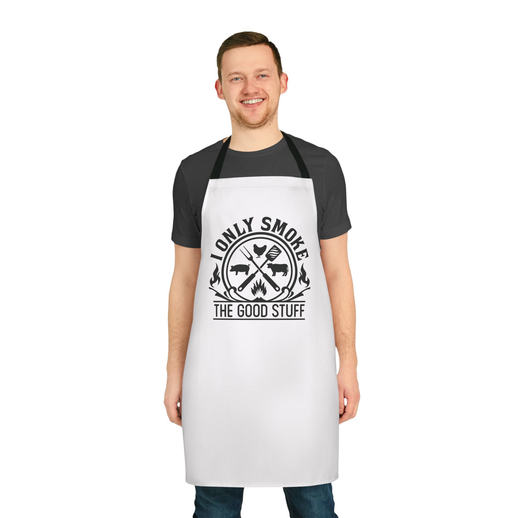 Grilling Apron - "I Only Smoke The Good Stuff" BBQ Chef Apron
