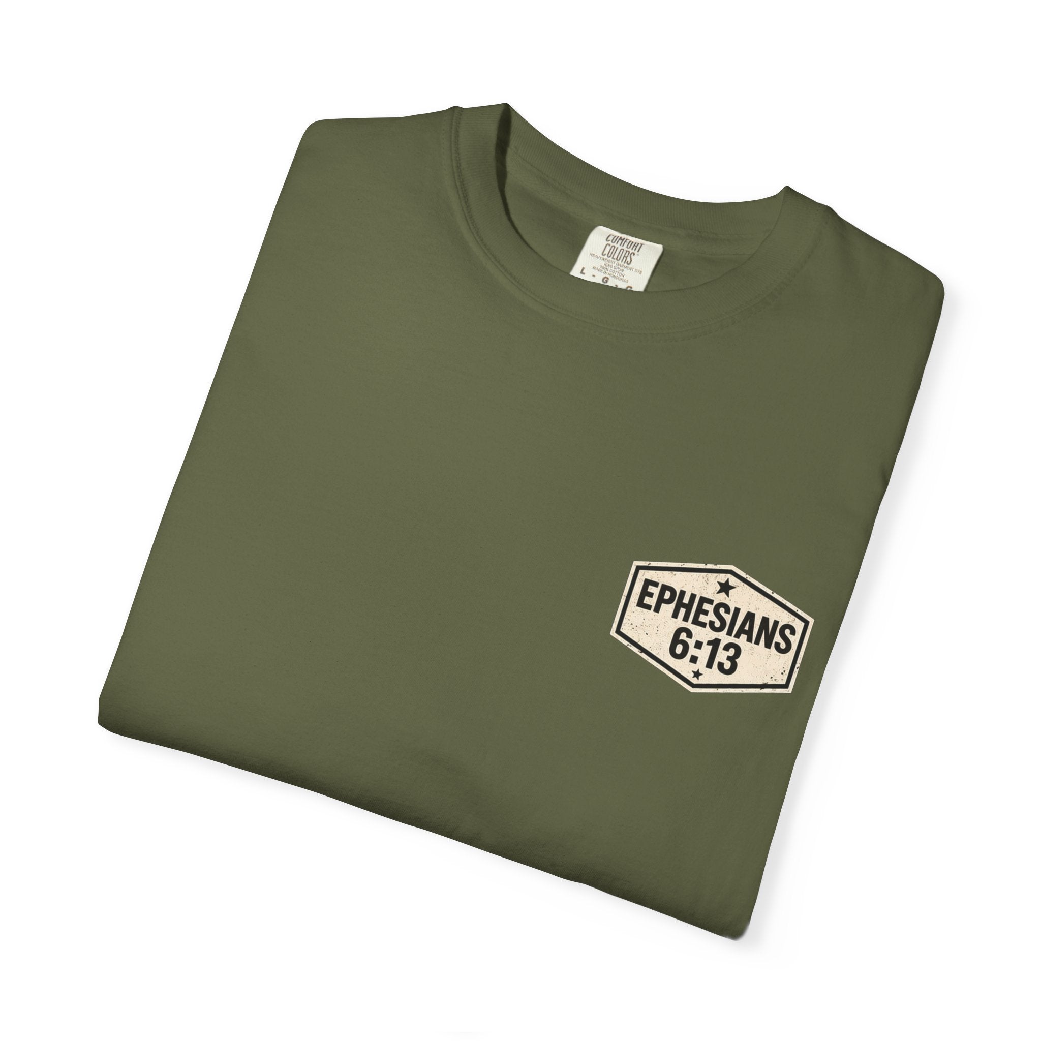 Full Armor of God T-Shirt — Ephesians 6:13 Christian Faith Tee