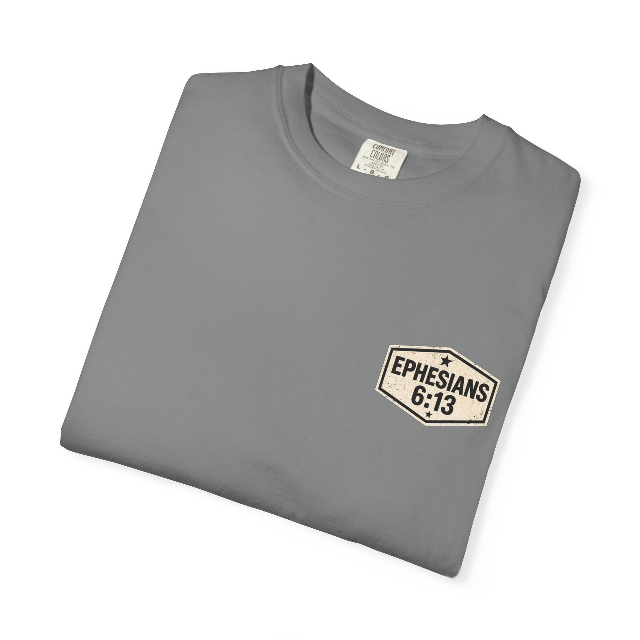 Full Armor of God T-Shirt — Ephesians 6:13 Christian Faith Tee