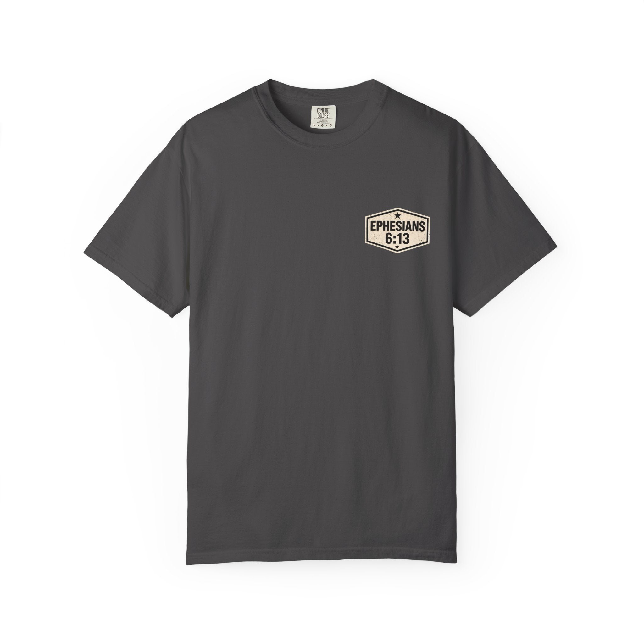 Full Armor of God T-Shirt — Ephesians 6:13 Christian Faith Tee