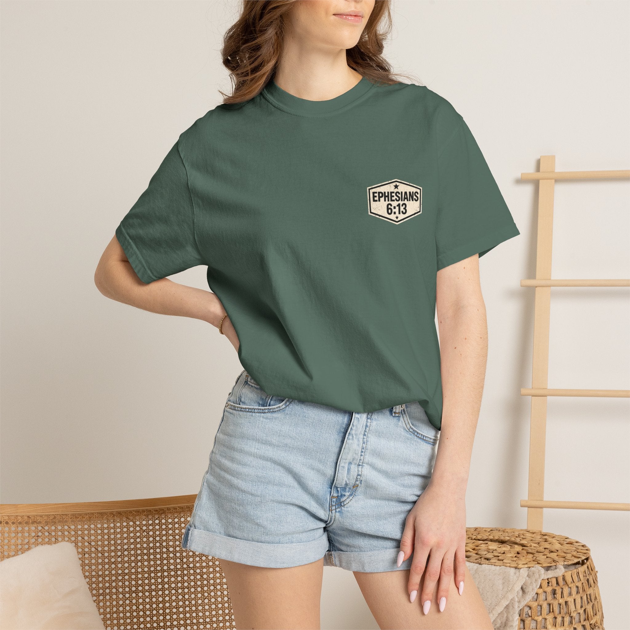 Full Armor of God T-Shirt — Ephesians 6:13 Christian Faith Tee