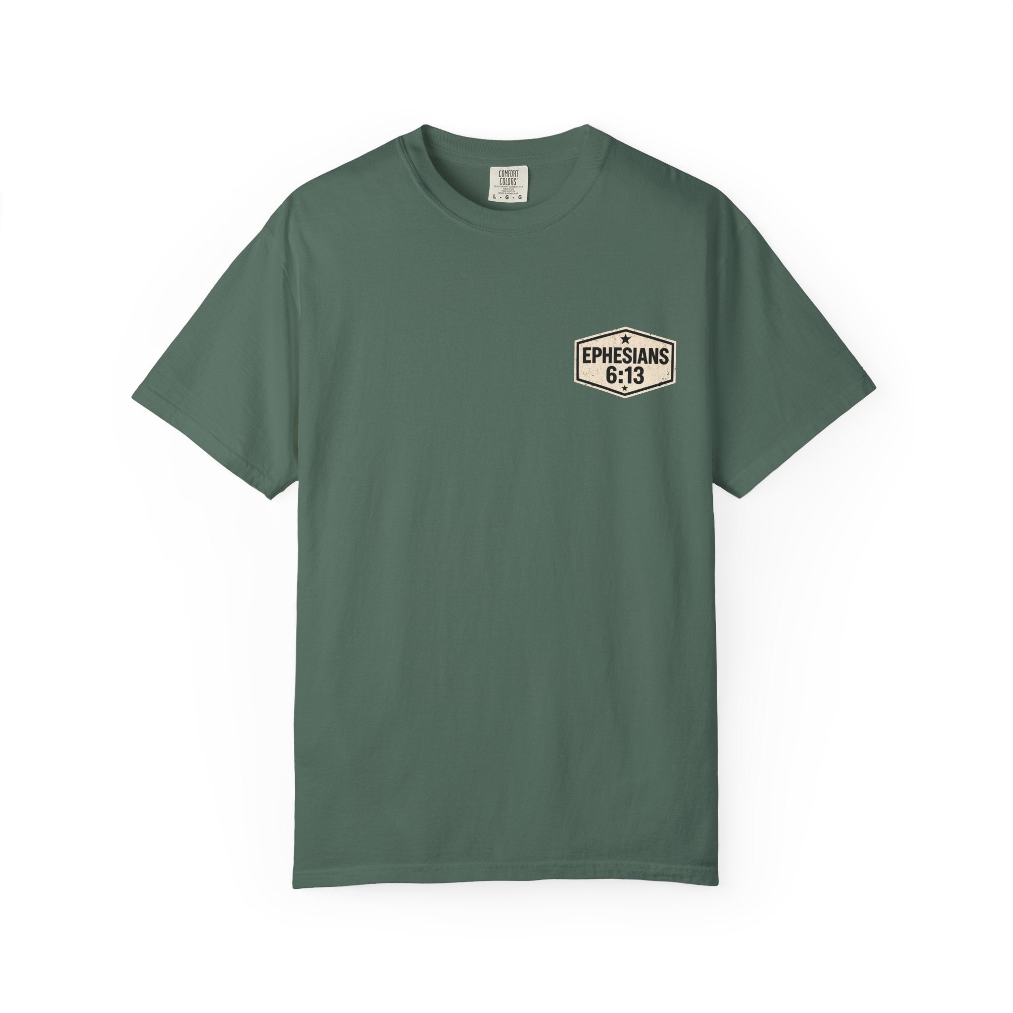 Full Armor of God T-Shirt — Ephesians 6:13 Christian Faith Tee