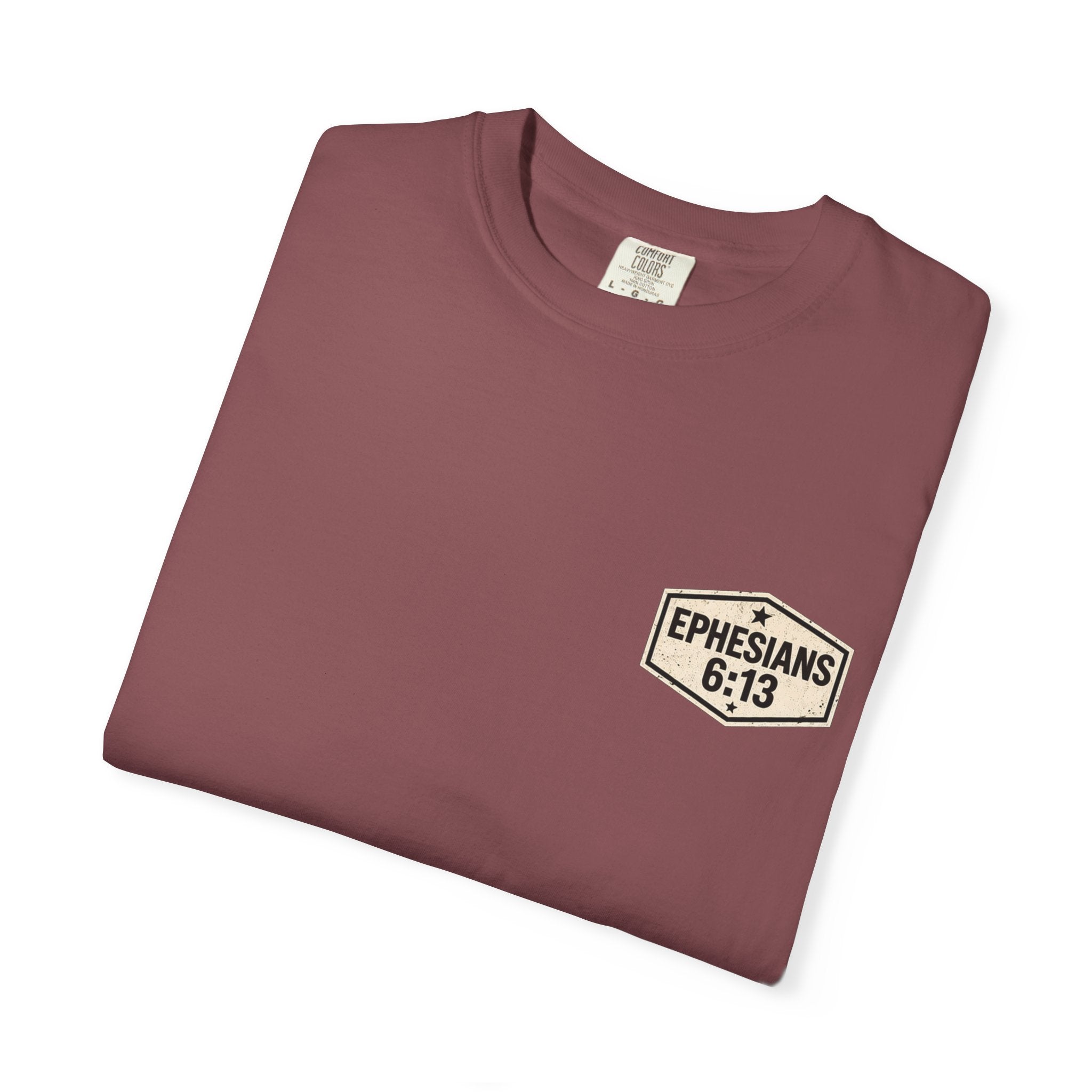Full Armor of God T-Shirt — Ephesians 6:13 Christian Faith Tee