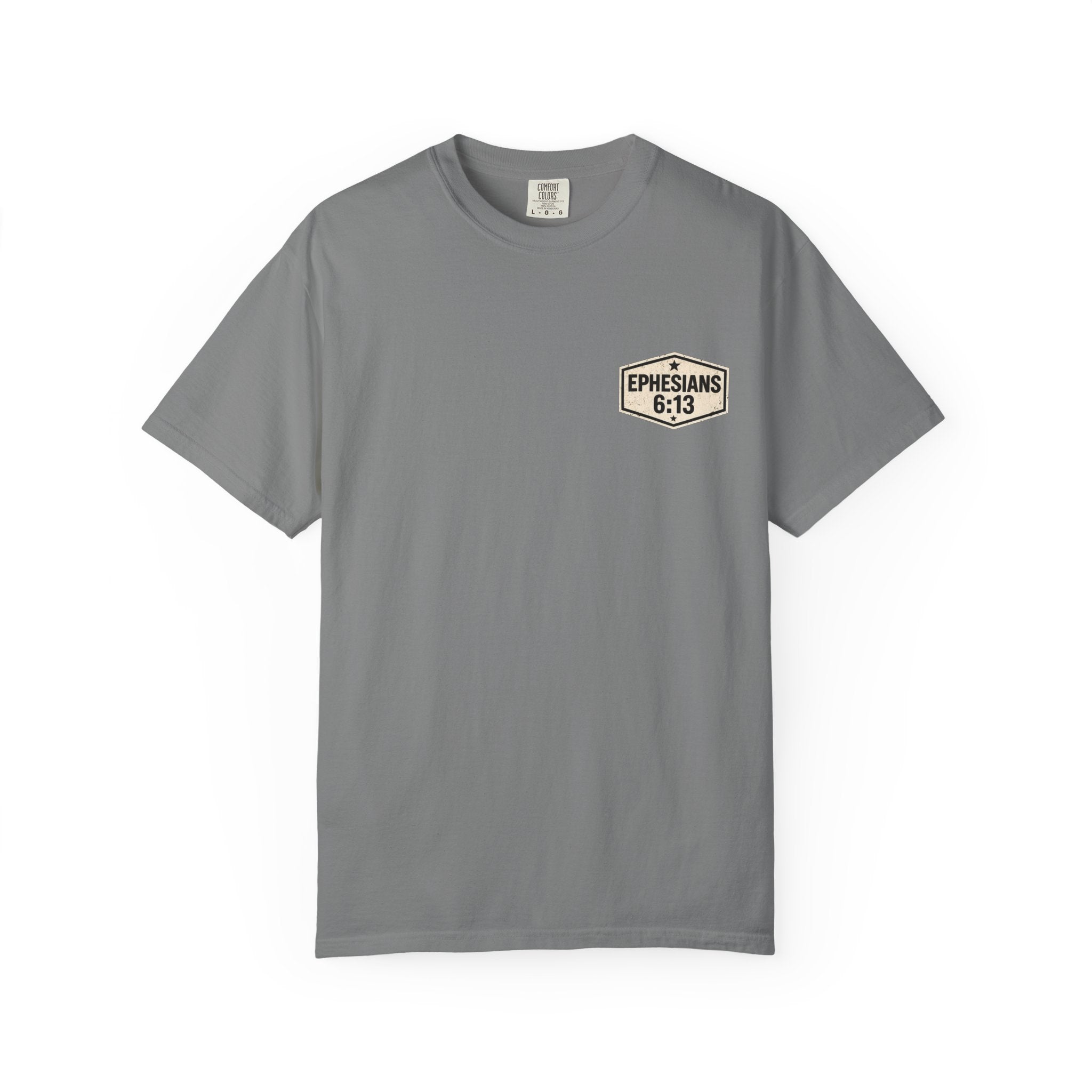 Full Armor of God T-Shirt — Ephesians 6:13 Christian Faith Tee