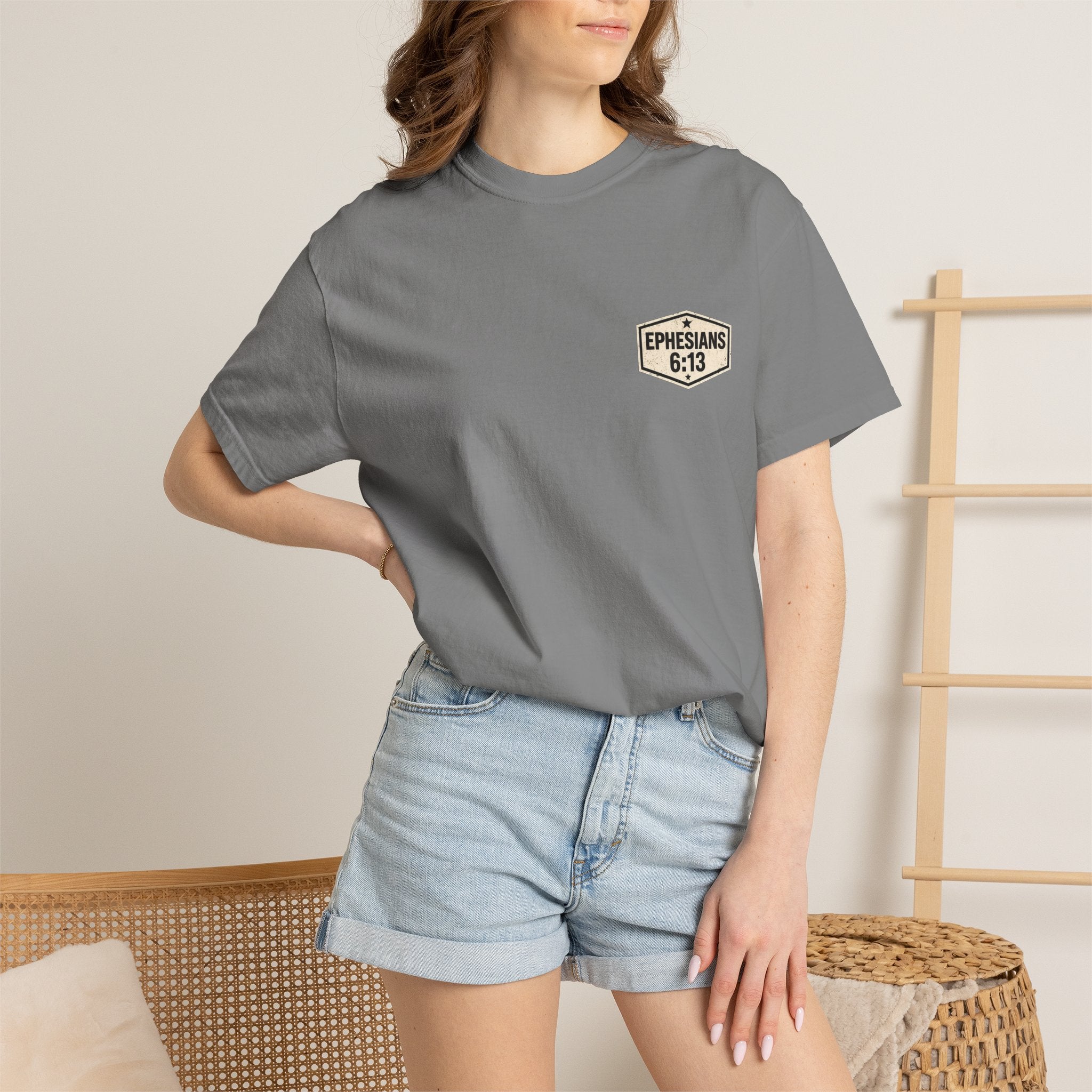 Full Armor of God T-Shirt — Ephesians 6:13 Christian Faith Tee