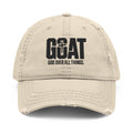 Best Dad by Par Golf Dad Hat - Distressed Embroidered Baseball Cap