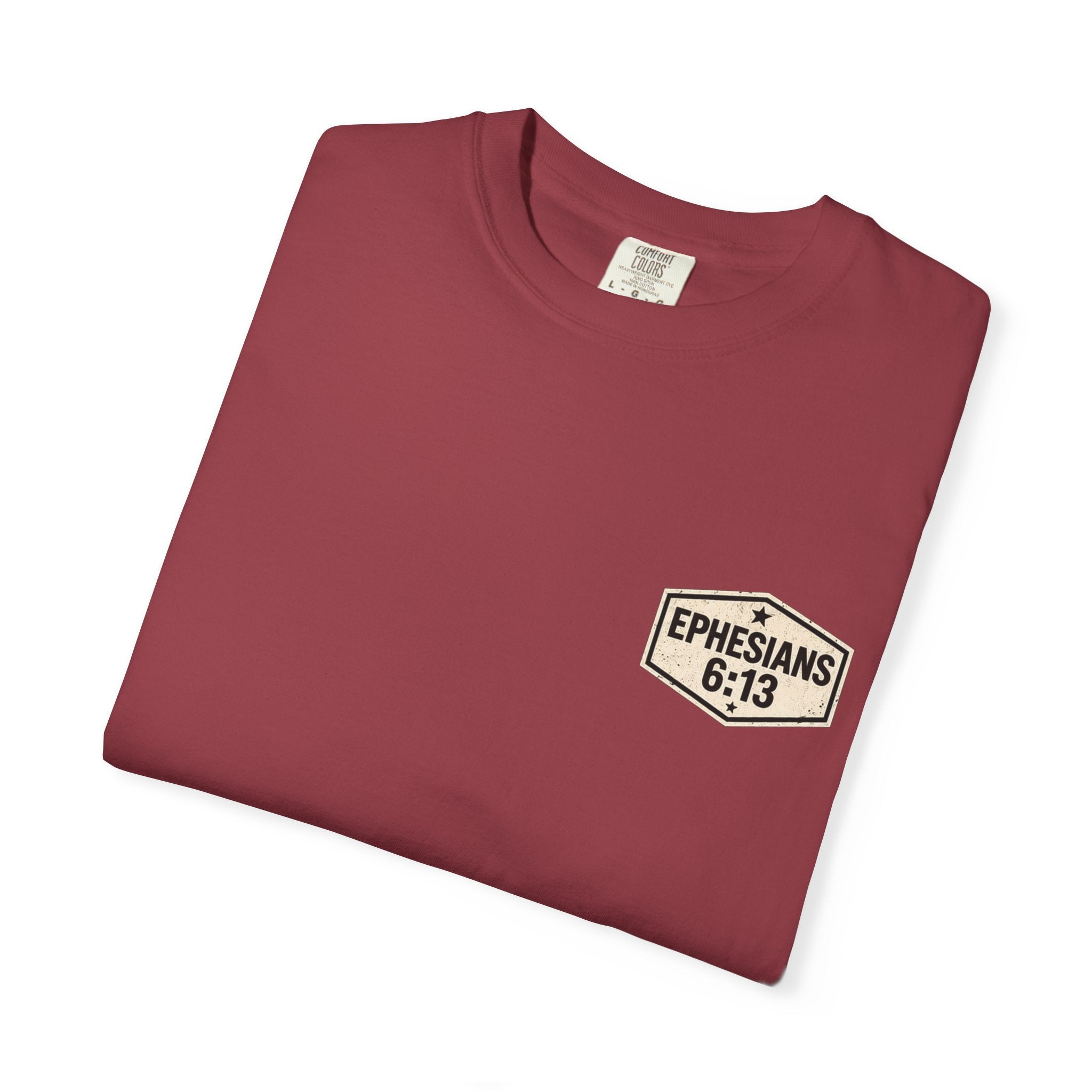 Full Armor of God T-Shirt — Ephesians 6:13 Christian Faith Tee