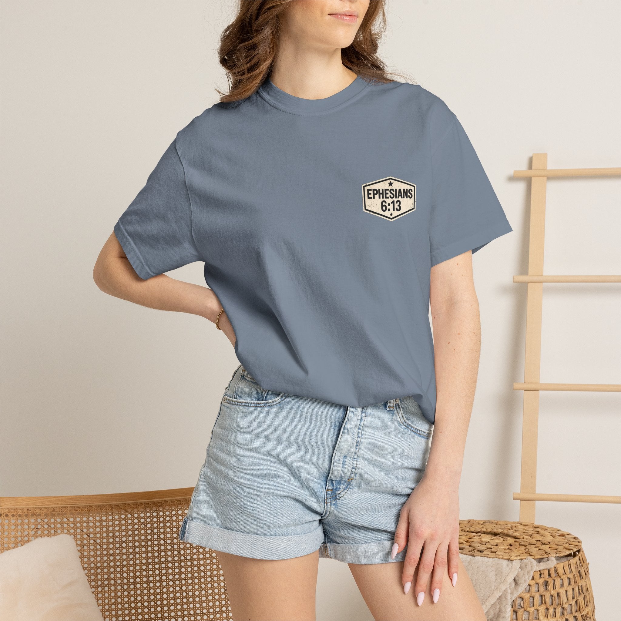 Full Armor of God T-Shirt — Ephesians 6:13 Christian Faith Tee