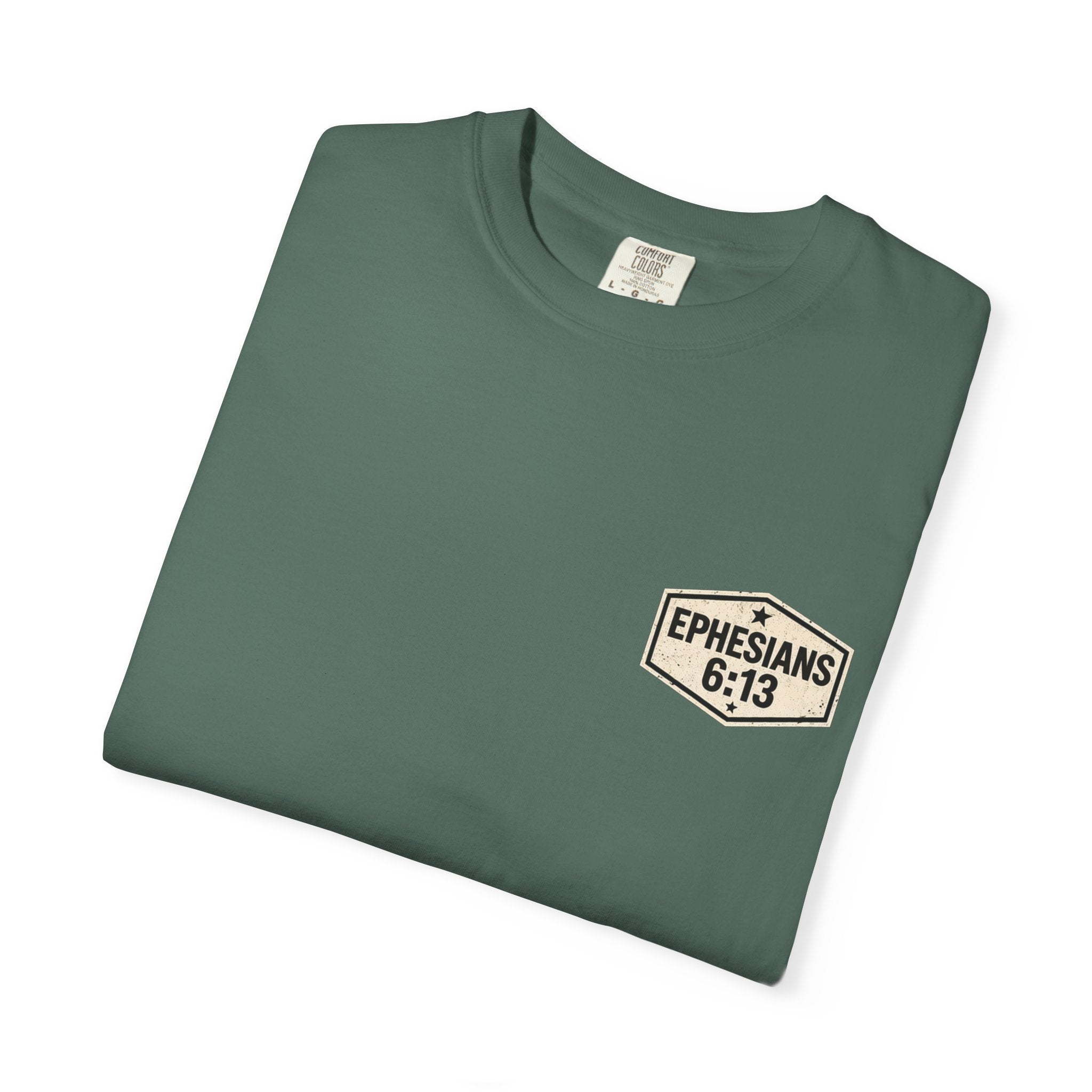 Full Armor of God T-Shirt — Ephesians 6:13 Christian Faith Tee