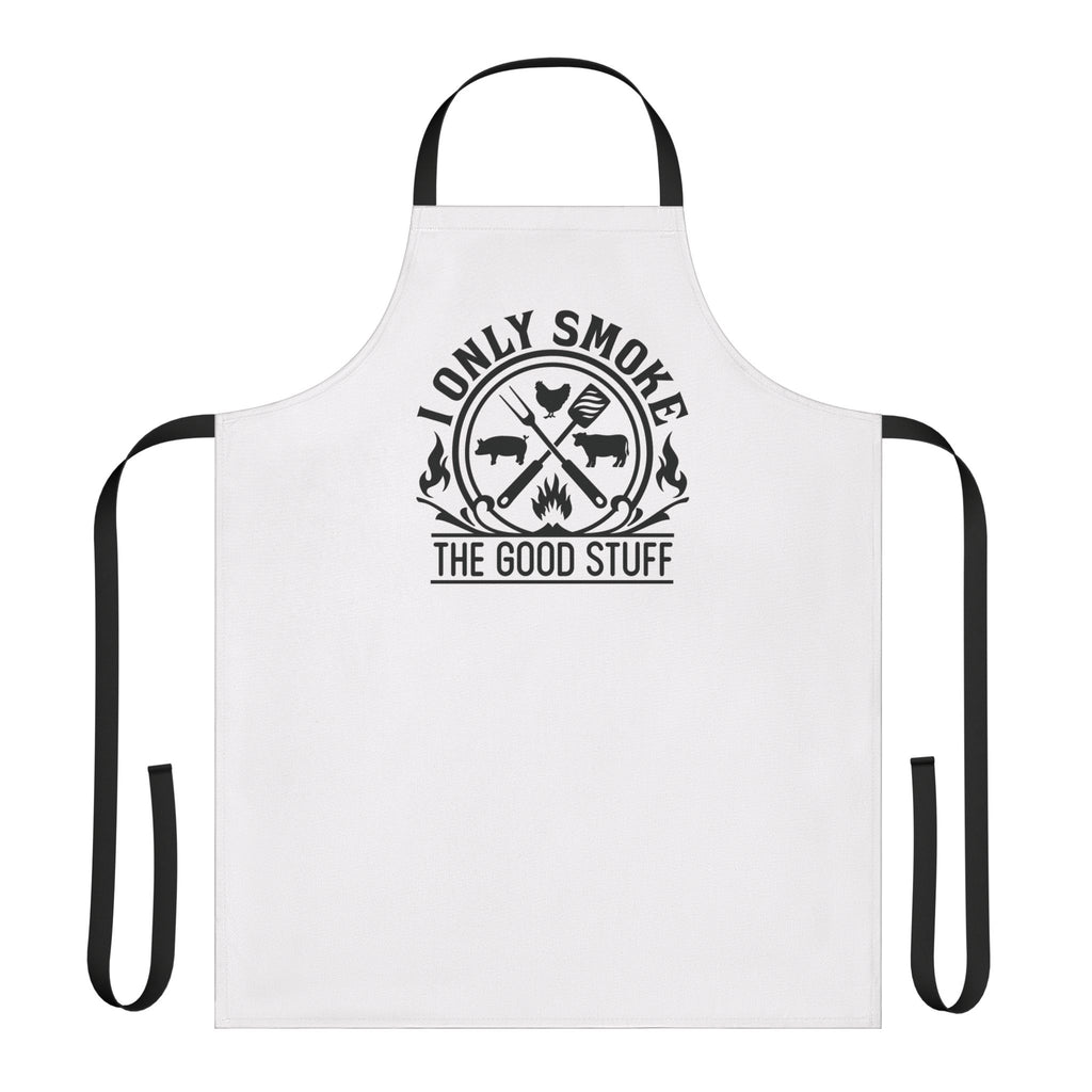Grilling Apron - "I Only Smoke The Good Stuff" BBQ Chef Apron