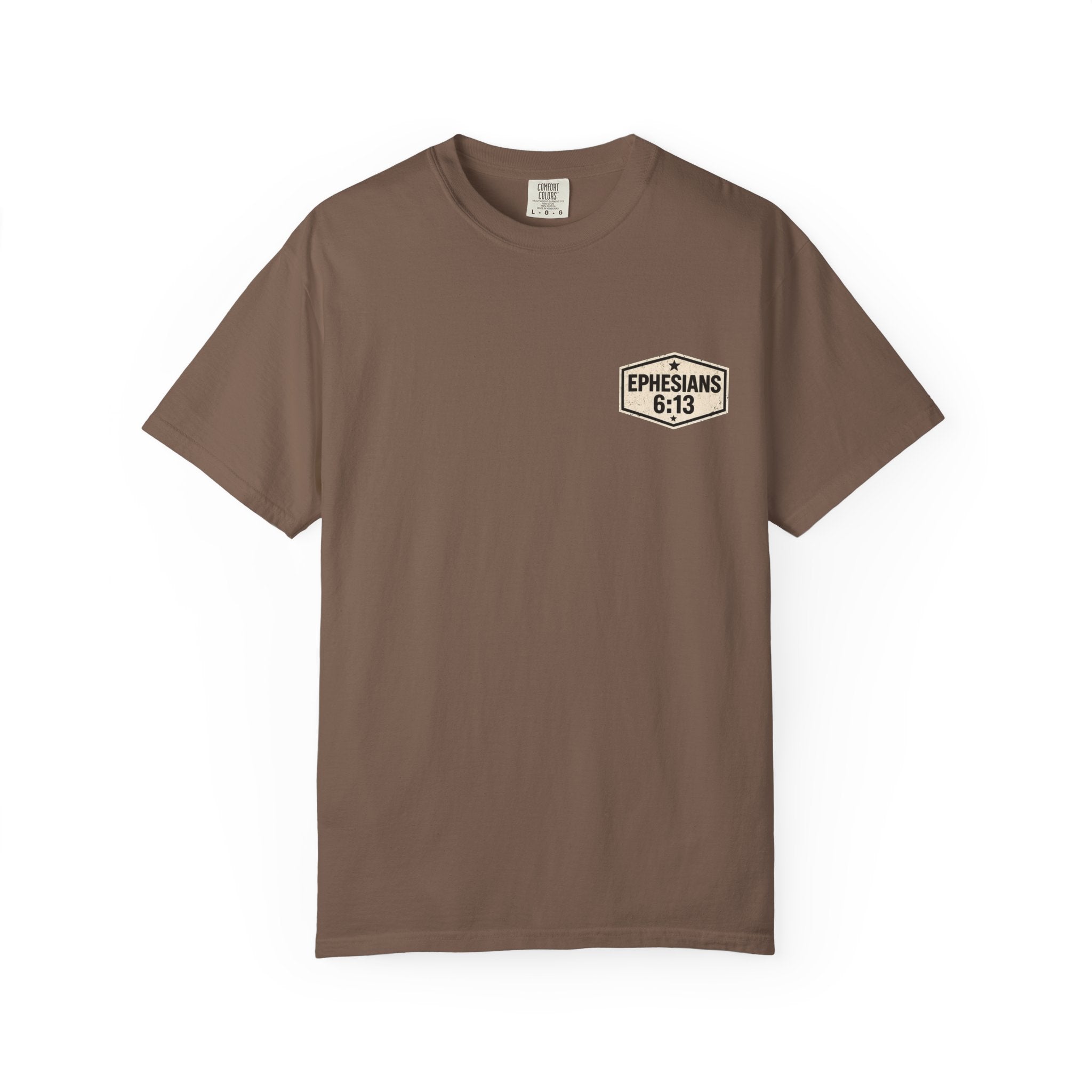 Full Armor of God T-Shirt — Ephesians 6:13 Christian Faith Tee