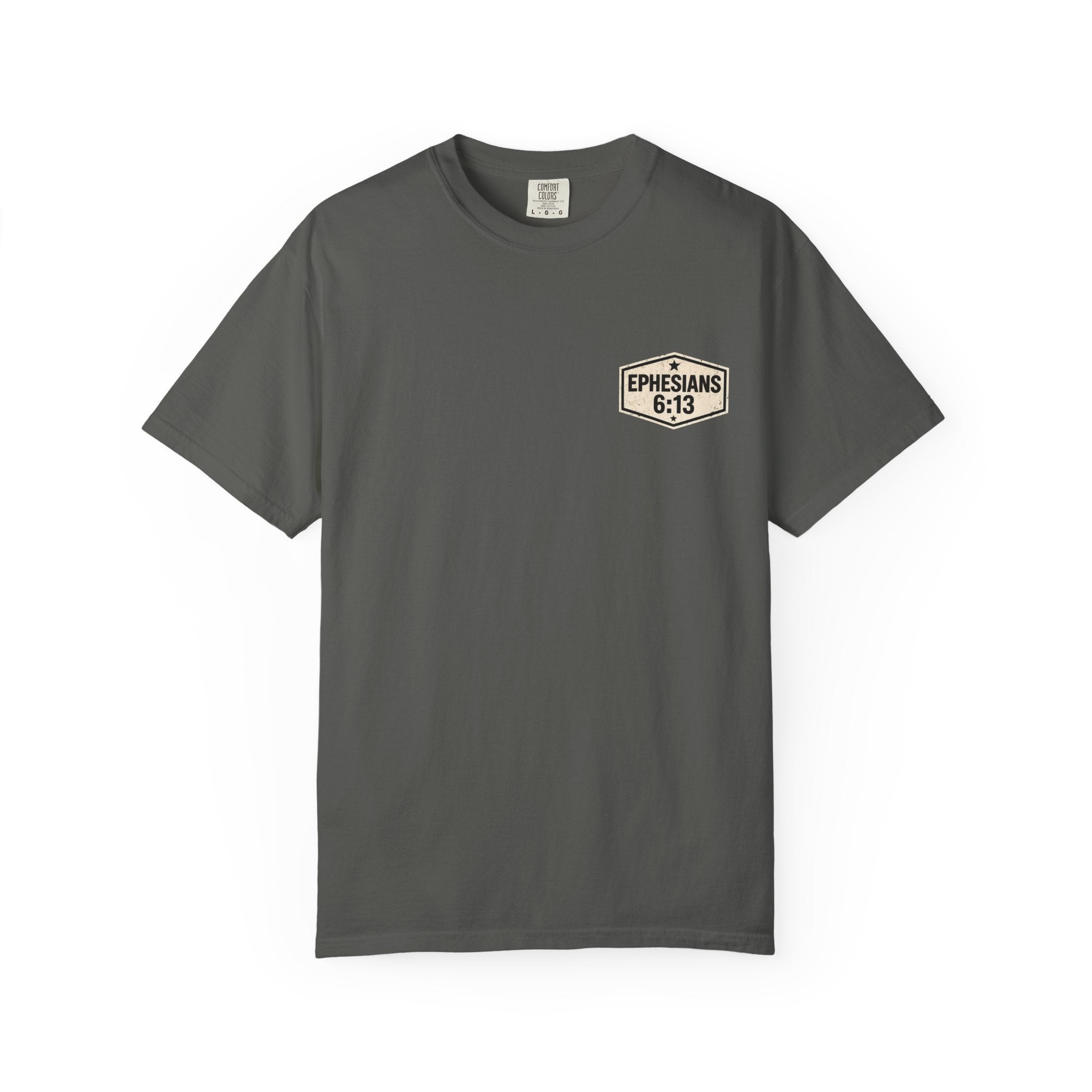 Full Armor of God T-Shirt — Ephesians 6:13 Christian Faith Tee