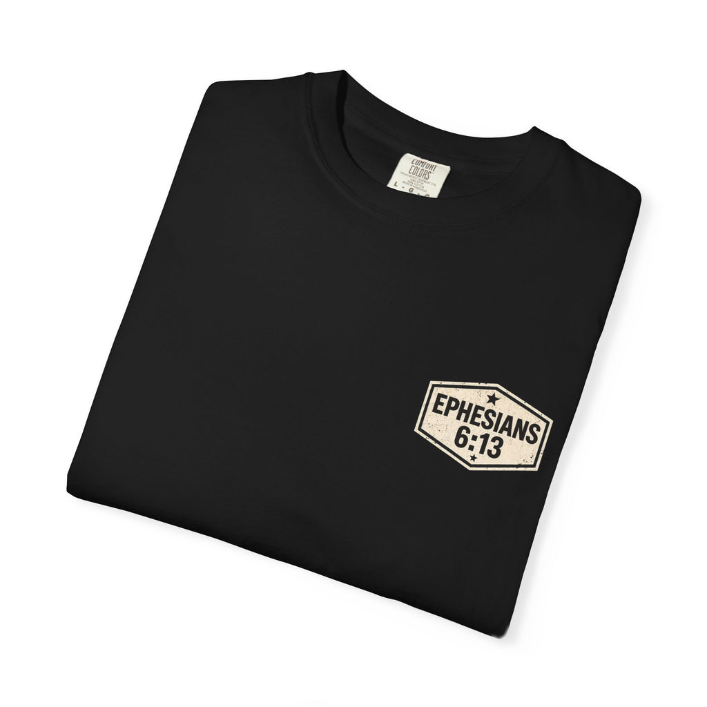 Full Armor of God T-Shirt — Ephesians 6:13 Christian Faith Tee