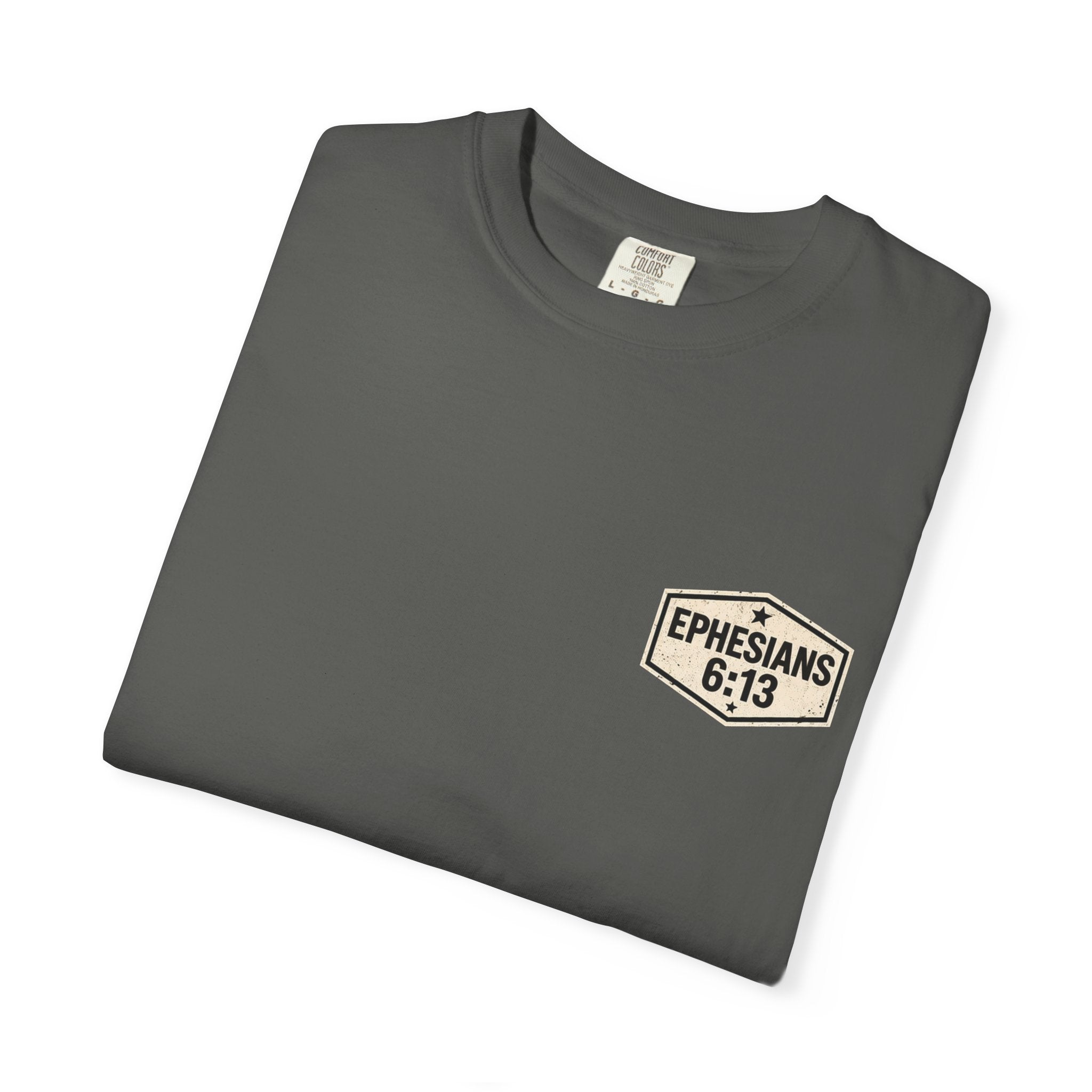 Full Armor of God T-Shirt — Ephesians 6:13 Christian Faith Tee