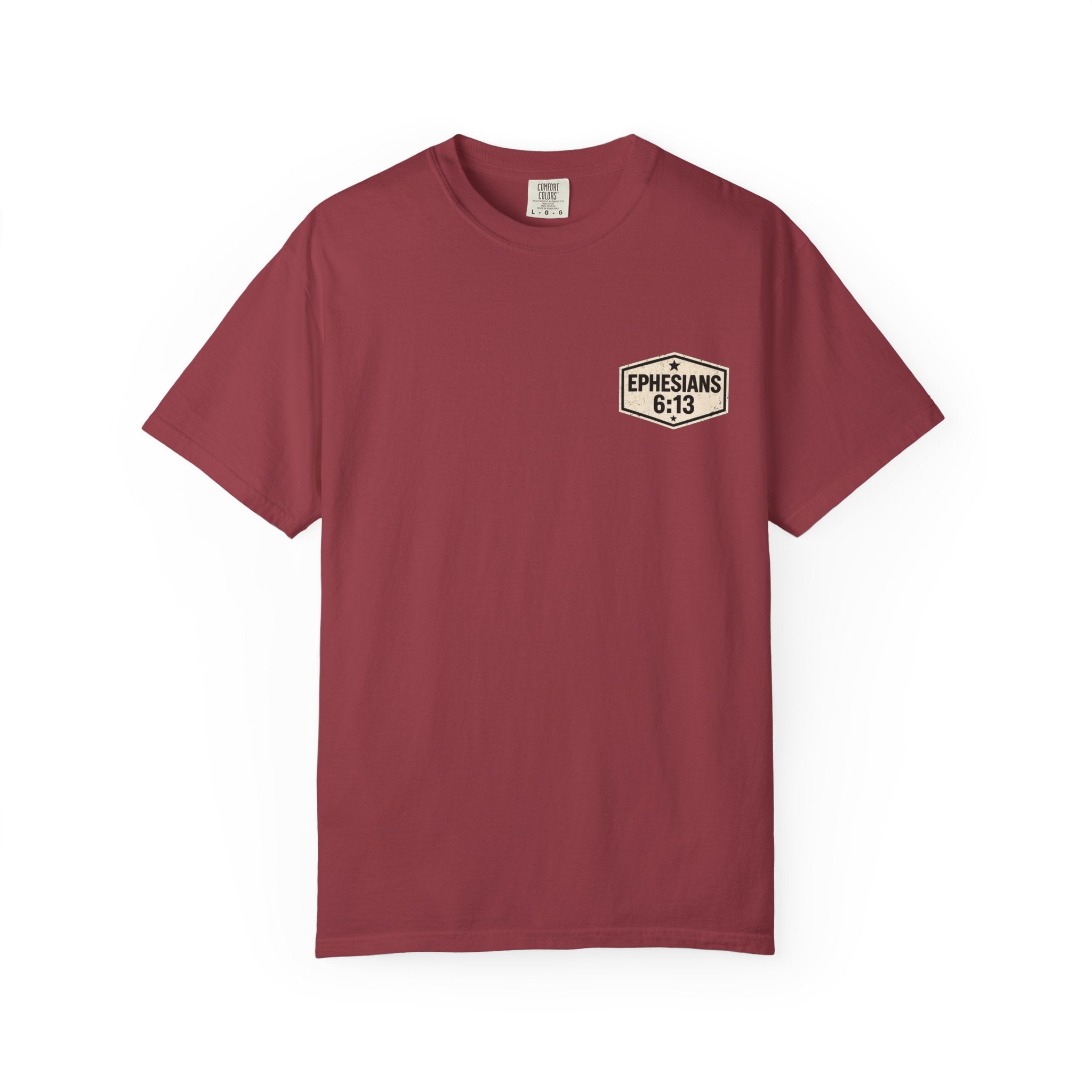 Full Armor of God T-Shirt — Ephesians 6:13 Christian Faith Tee