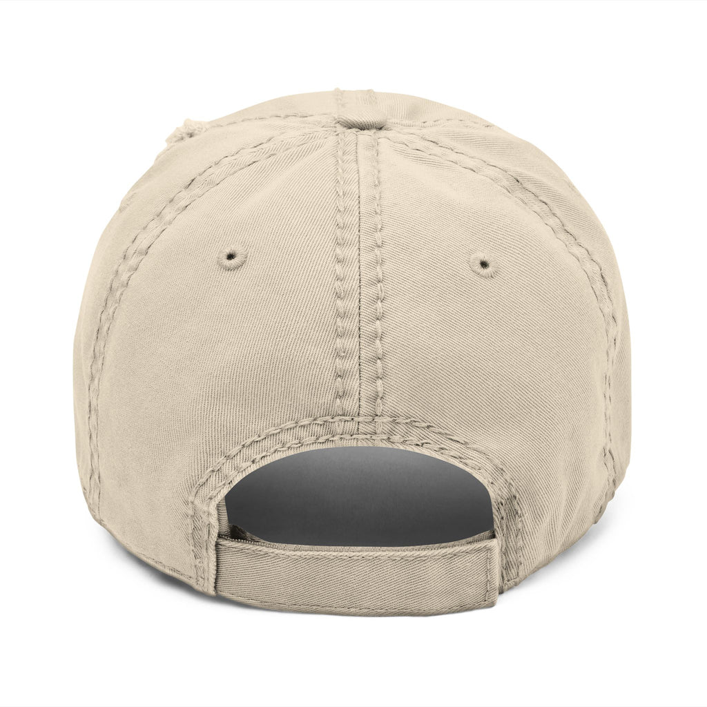 Best Dad by Par Golf Dad Hat - Distressed Embroidered Baseball Cap