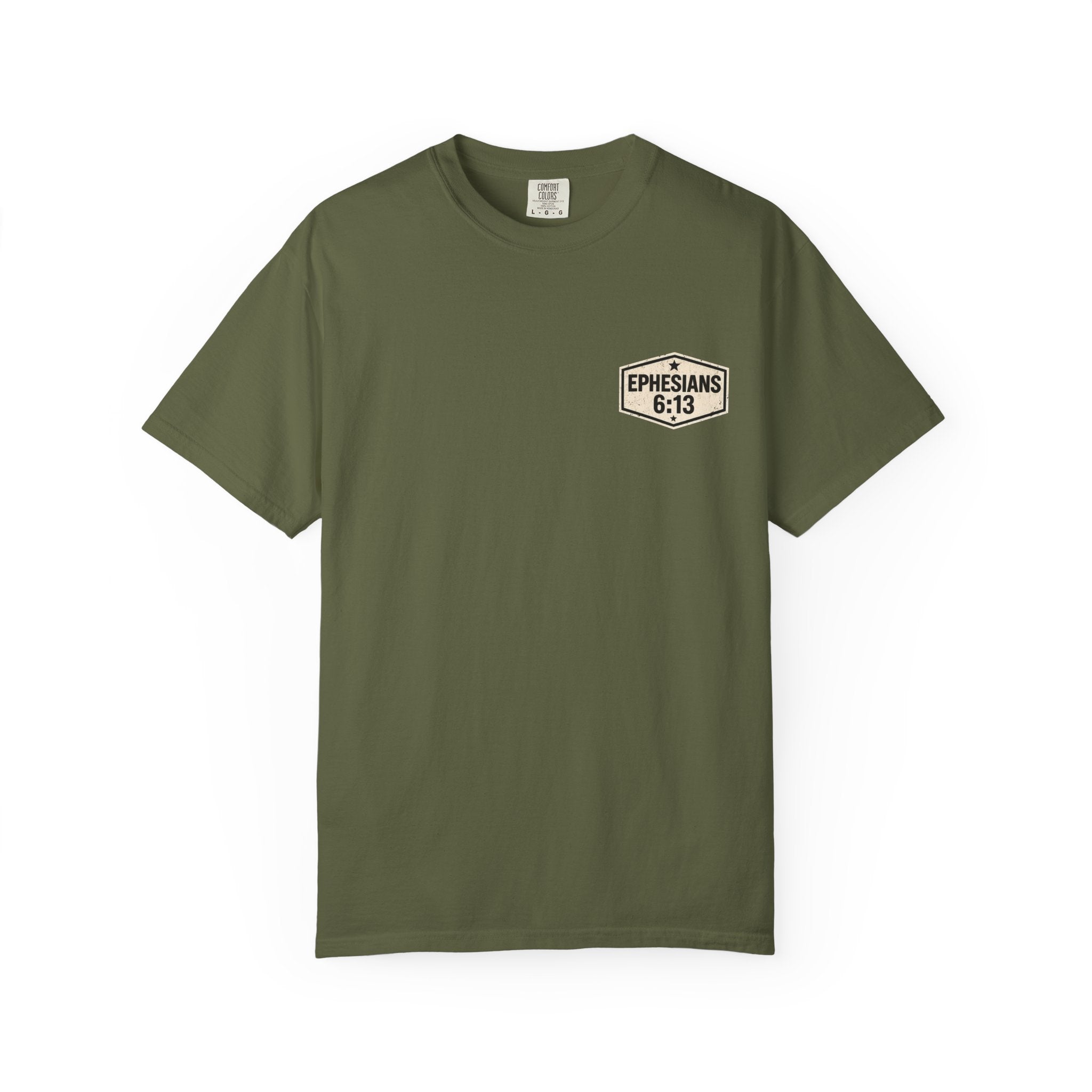 Full Armor of God T-Shirt — Ephesians 6:13 Christian Faith Tee